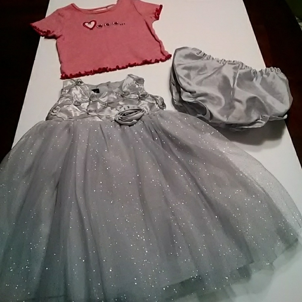 Infant's 3-pc Lot of Dress & Top